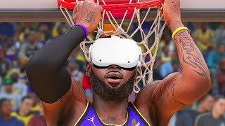 I Spent 24 Hours As LeBron James In VR!
