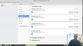 Execute Python in Atom Code Editor