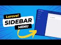 Building a Sidebar Menu in Laravel - Episode 1
