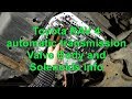 Toyota RAV 4 automatic transmission Valve body and solenoids info