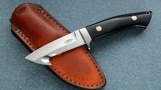 No.397 - gut hook skinner N690/micarta