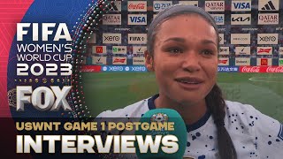 Postgame Interviews: The USWNT reflects on their victory over Vietnam in the 2023 FIFA Women's World
