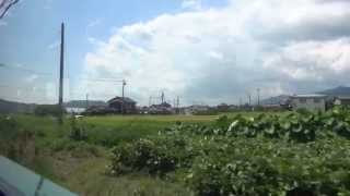 余剰青春18きっぷの旅＃08 伊賀上野駅→上野市駅(車窓)　2014/08/30