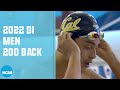 Men's 200 Backstroke | 2022 NCAA swimming championships