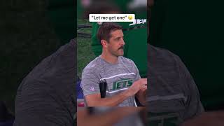 Aaron Rodgers just wants to be out there 💔 (📺: NBC) #nfl #football #aaronrodgers