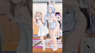 [Hololive] 사자 2 MOMS 토끼 2 DAUGHTERS | PekoMama, Rurudo, Pekora, Towa [MMD]