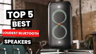5 of the Best Loudest Bluetooth Speakers in 2023!