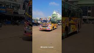 A.V.S new bs6 bus madurai to Puthukottai bus Fdfs video