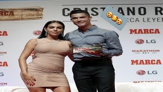 Ronaldo Receives The MARCA Award 🥰 2019
