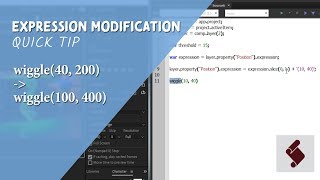 ExtendScript QuickTip - Expression Modification