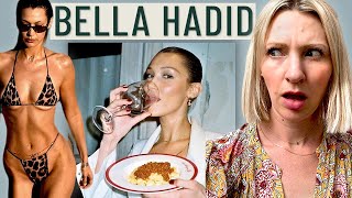 Dietitian Tries Bella Hadid’s Model Diet to Stay Lean (HUGE ALMOND MOM FAIL)