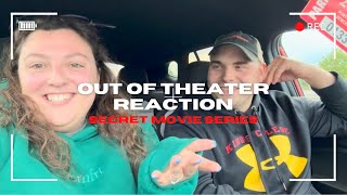 Out of Theater Reaction: Cinemark’s Secret Movie Series