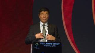 Lobsang Sangay at India Ideas Conclave 2016