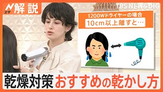 “高機能ドライヤー”なぜ人気？ イオン風＆温度の自動調節も、売れ筋「加湿器」超音波で節電＆簡単手入れ【Nスタ解説】｜TBS NEWS DIG