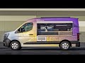 New Nissan Interstar Variants : Camper, Foodtruck & Sauna