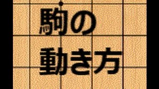 将棋入門講座　第0回（第1回の補足説明）～駒の動き