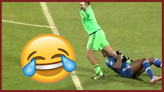 Shocking football moments , dumb and stupid football players compilation