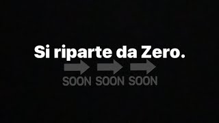 SI RIPARTE DA ZERO.