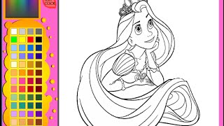 Rapunzel Coloring Pages Rapunzel Games