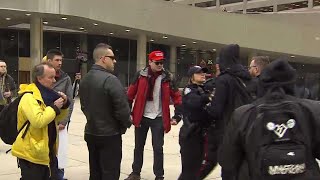 Scuffle disrupts anti-racism rally in Toronto