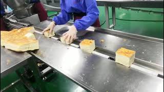 Bread packaging machine l Bakery packing machinery and equipments Ruipuhua ZP-500SG flow wrapper