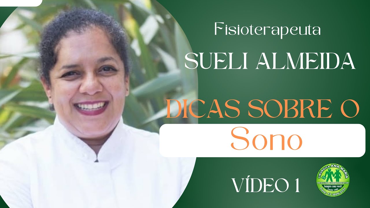 Bate Papo Com A Fisioterapeuta Sueli Almeida Sobre O Sono - YouTube