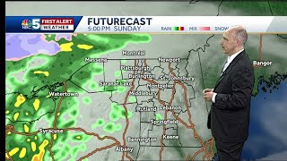 Video: NBC5 FirstAlert Forecast (Sun 4-14-19)