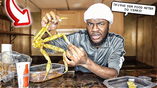 BruhmanTv Tries SEAFOOD For The First Time In 21 YEARS! (Shrimp, Crab, Lobster, etc..)