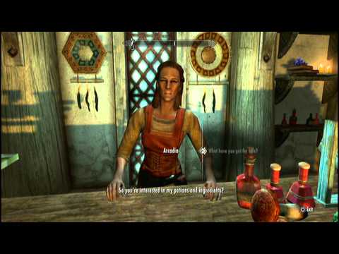 Skyrim : how to make potion of restore health Skyrim : how to make potion of restore health