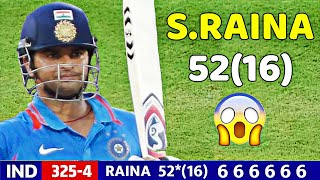 RAINA BLAST 53 RUNS VS SL | INDIA VS SRI LANKA IDEA CUP 2008 | SHOCKING BATTING BY RAINA😱🔥
