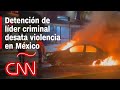 Fuego y caos en Jalisco y Guanajuato, México, tras operativo contra narcotráfico, dicen autoridades