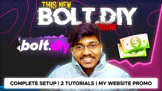 এই নতুন BOLT.DIY উন্মাদ | সম্পূর্ণ সেটআপ 2025 | বিনামূল্যে