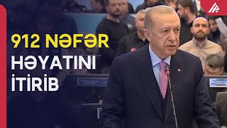 Türkiyədə zəlzələdə 912 nəfər həyatını itirib, 5 385 nəfər yaralanıb - APA TV