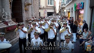 (4K) BCT CARMEN DE ALMERÍA | PASACALLES PREVIO AL TRASLADO DE LA SANTA CENA  | CORPUS CHRISTI 2024