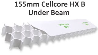 155mm Cellcore HX B under beam- EPS concrete piled ground beams 7/10 ǀ 9/13 ǀ 13/18  ǀ 18/24 ǀ 24/32