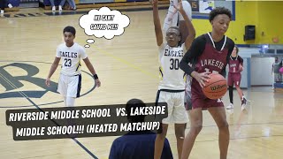 Riverside Middle school Vs. Lakeside intense matchup!!