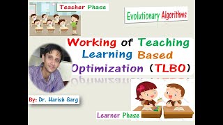 Numerical Example|Working of the Teaching Learning Based Optimization (TLBO)