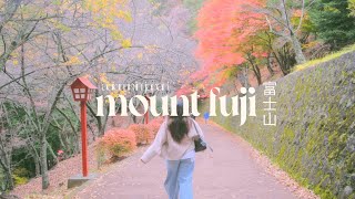 autumn in japan 🍁🍂: weekend at a ryokan near mt fuji | kawaguchiko vlog