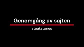 Genomgång av Steakstones