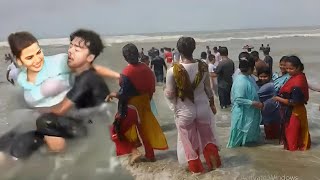 Tour of coxe's bazar sea beach 2021 - Cox bazar sea beach in Bangladesh  (World Popular Sea Beach)