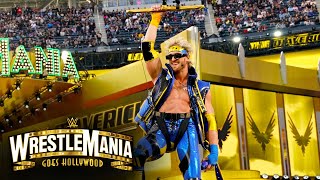 Logan Paul goes airborne as he ziplines his way to the ring: WrestleMania 39 Saturday Highlights