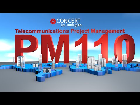 Telecommunications Project Management Course, BICSI PM110, taught by Concert Technologies