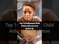 Top 10 Nollywood Child Actors who are now grown up #nollywoodmovies #nigeriaentertainment