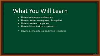 Angular4 for beginners: Learn from scratch - learn Angular