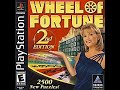 PlayStation Wheel of Fortune 2nd Edition 10th Run Game #8