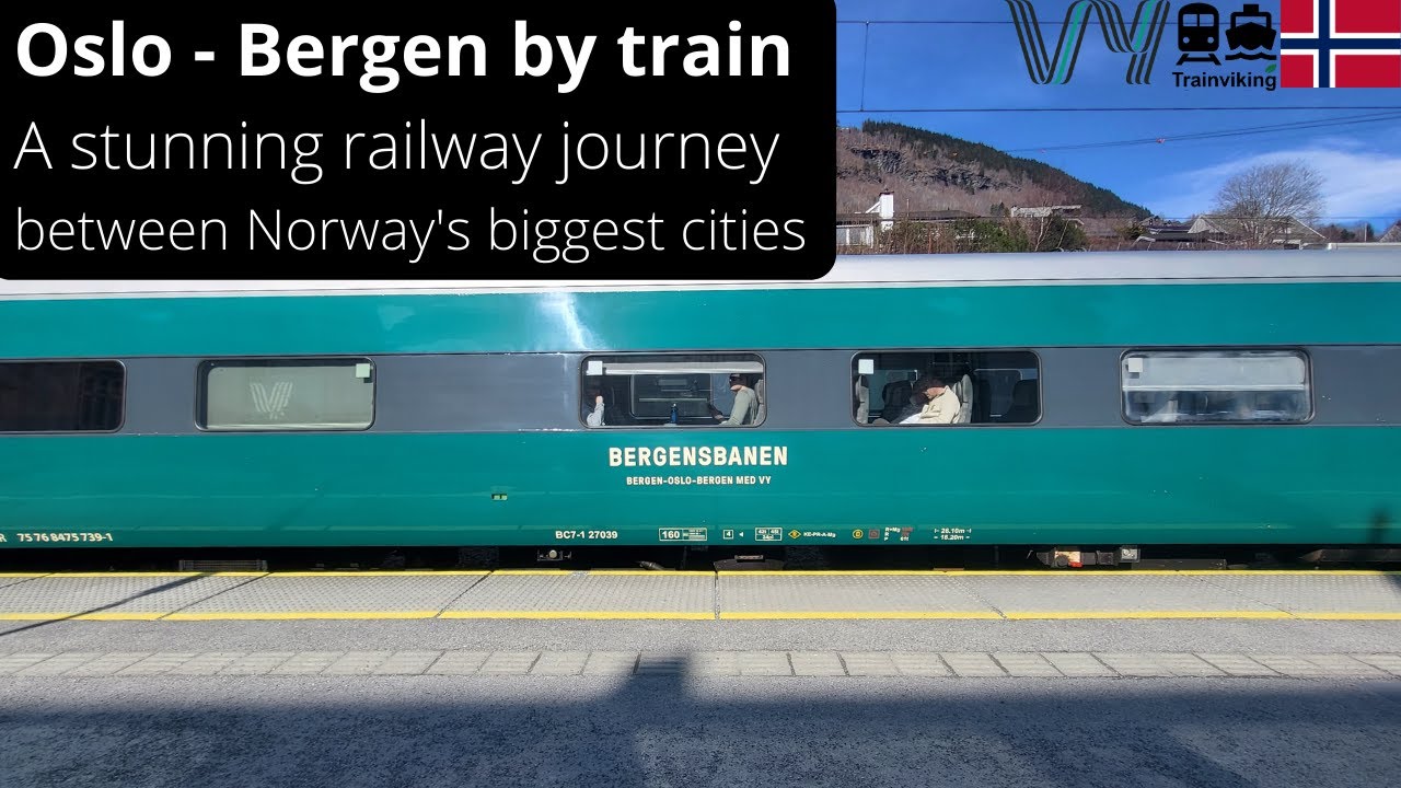 Oslo To Bergen, Norway By Train Along The Stunning Bergensbana. A ...