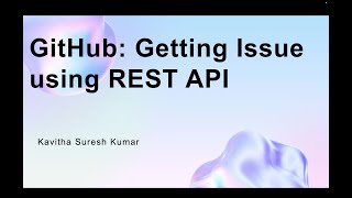 GitHub: Getting Issue using REST API