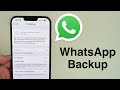(2022) iPhone WhatsApp Backup - All Issues Fixed!!