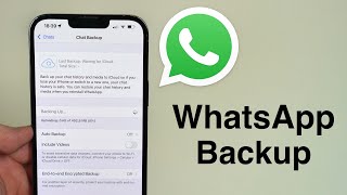 (2022) iPhone WhatsApp Backup - All Issues Fixed!!