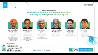 Innovation in Technical \u0026 Vocational Education: Creating Skill Manpower for Industry 4.0